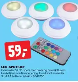 jem & fix LED-SPOTSÆT tilbud