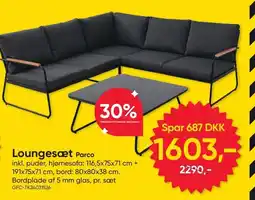 BigDollar Loungesæt Parce tilbud