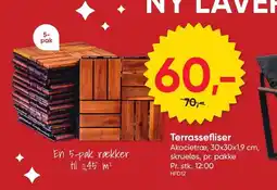 BigDollar Terrassefliser tilbud