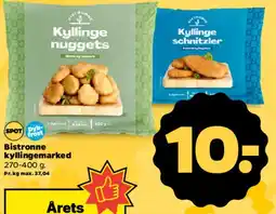 Netto Kyllinge nuggets / schnitzler tilbud