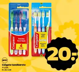 Netto Colgate tandbørste 4-pak tilbud