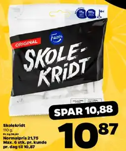 Netto Fazer Skolekridt tilbud