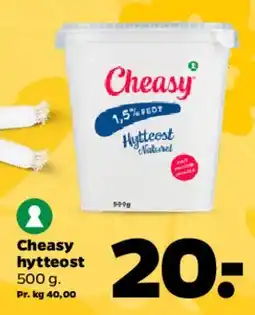 Netto Cheasy hytteost tilbud