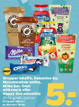 Netto Udvalgte smådrikke og snacks tilbud