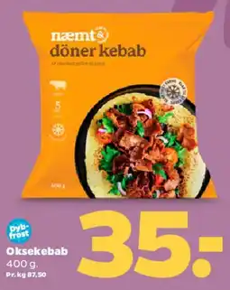 Netto Oksekebab / döner kebab tilbud
