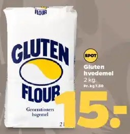 Netto Gluten hvedemel (Gluten Flour) tilbud