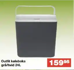 Bauhaus Outfit køleboks grå/hvid tilbud