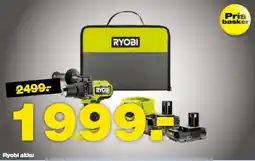 Bauhaus Ryobi akku tilbud
