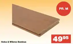 Bauhaus Holse & Wibroe Bambus tilbud