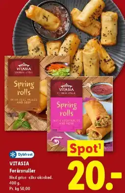 Lidl Forårsruller (Spring rolls) tilbud