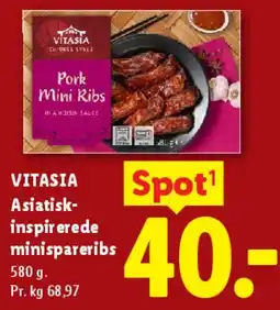 Lidl VITASIA Pork Mini Ribs tilbud