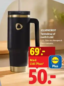 Lidl Termokrus af rustfrit stål tilbud