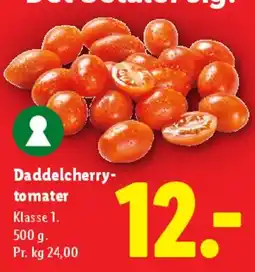 Lidl Daddelcherry-tomater tilbud