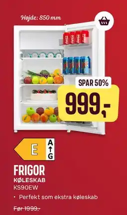 Skousen FRIGOR Køleskab tilbud