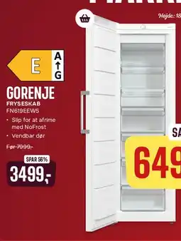 Skousen FRYSESKAB tilbud