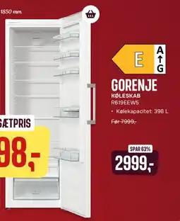 Skousen KØLESKAB tilbud