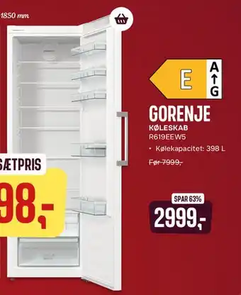 Skousen KØLESKAB tilbud