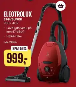 Skousen Electrolux støvsuger PD82-4CR tilbud