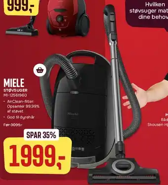 Skousen Miele støvsuger tilbud