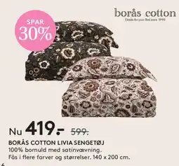 SENG Borås Cotton Livia sengetøj tilbud
