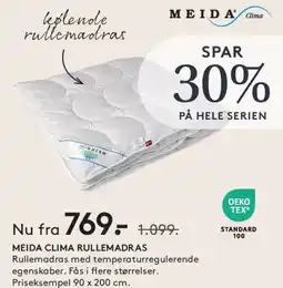 SENG Meida Clima rullemadras tilbud