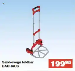 Bauhaus Sækkevogn foldbar BAUHAUS tilbud