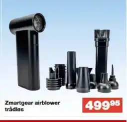 Bauhaus Zmartgear airblower trådløs tilbud