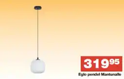 Bauhaus Eglo pendel Mantunalle tilbud