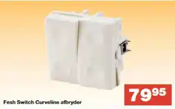 Bauhaus Fesh Switch Curveline afbryder tilbud