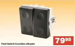 Bauhaus Fesh Switch Curveline afbryder tilbud