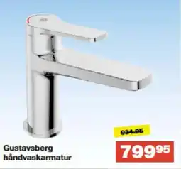 Bauhaus Gustavsberg håndvaskarmatur tilbud