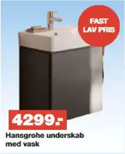 Bauhaus Hansgrohe underskab med vask tilbud