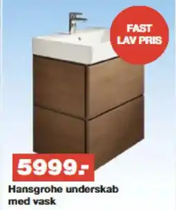 Bauhaus Hansgrohe underskab med vask tilbud