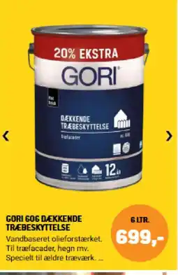 XL-BYG Gori 606 Dækkende træbeskyttelse tilbud