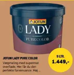 XL-BYG Jotun Lady pure color tilbud