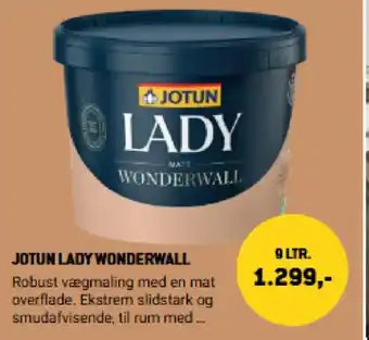 XL-BYG Jotun Lady wonderwall tilbud