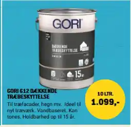 XL-BYG Gori 612 Dækkende træbeskyttelse tilbud
