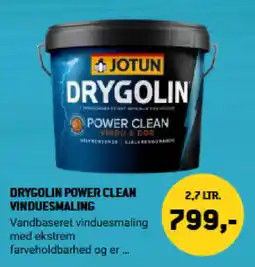 XL-BYG Drygolin Power clean vinduesmaling tilbud