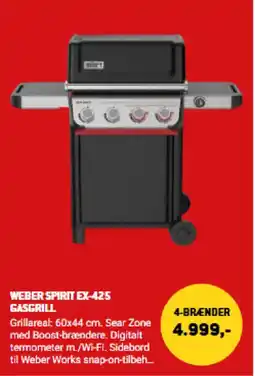 XL-BYG Weber Spirit EX-425 gasgrill tilbud