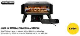 XL-BYG Cozze 13" roterbar pizzaovn, black edition tilbud