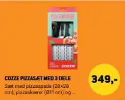 XL-BYG Cozze pizzasæt med 3 dele tilbud