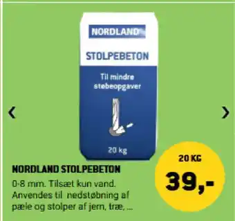 XL-BYG Nordland stolpebeton tilbud