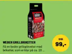 XL-BYG Weber grillbriketter tilbud