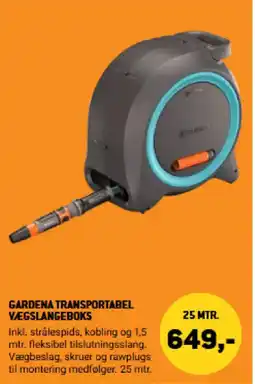 XL-BYG Gardena Transportabel vægslangeboks tilbud