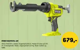XL-BYG Ryobi fugepistol 18v tilbud
