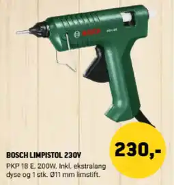 XL-BYG Bosch Limpistol 230v tilbud