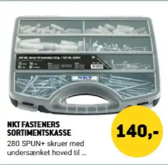XL-BYG NKT Fasteners sortimentskasse tilbud