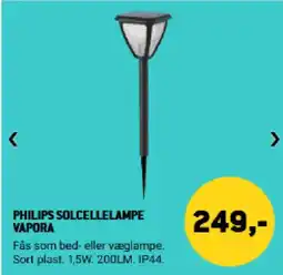 XL-BYG Philips solcellelampe vapora tilbud
