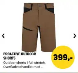 XL-BYG Proactive outdoor shorts tilbud