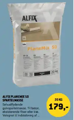 XL-BYG Alfix planemix 50 spartelmasse tilbud